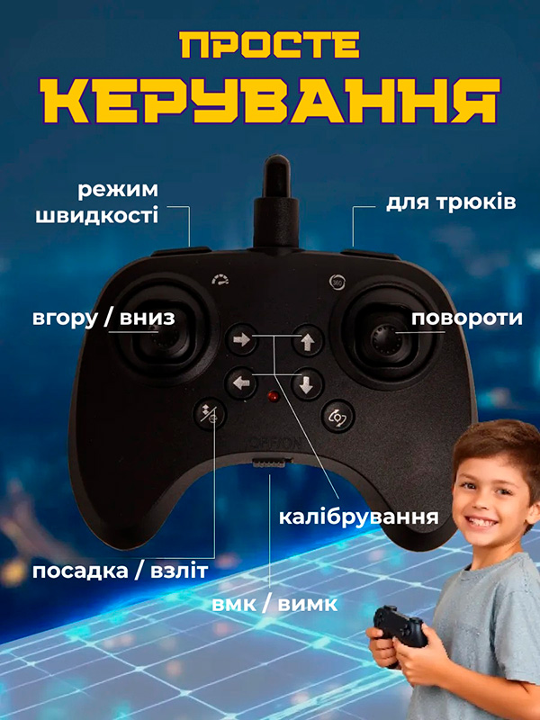 Стабільний політ і точний контроль